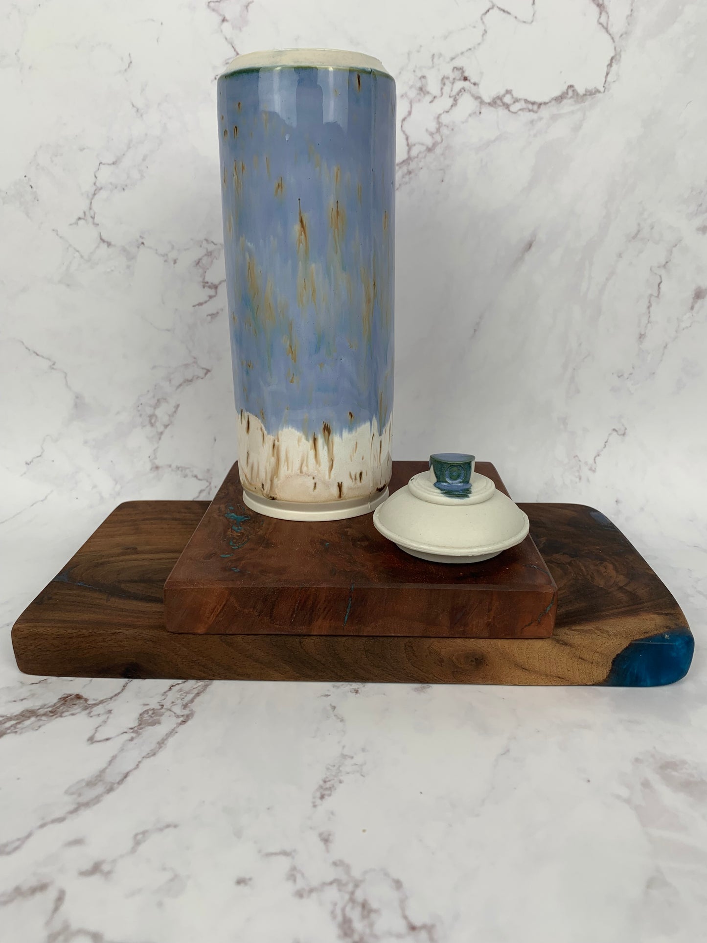 Blue Spray Can Jar