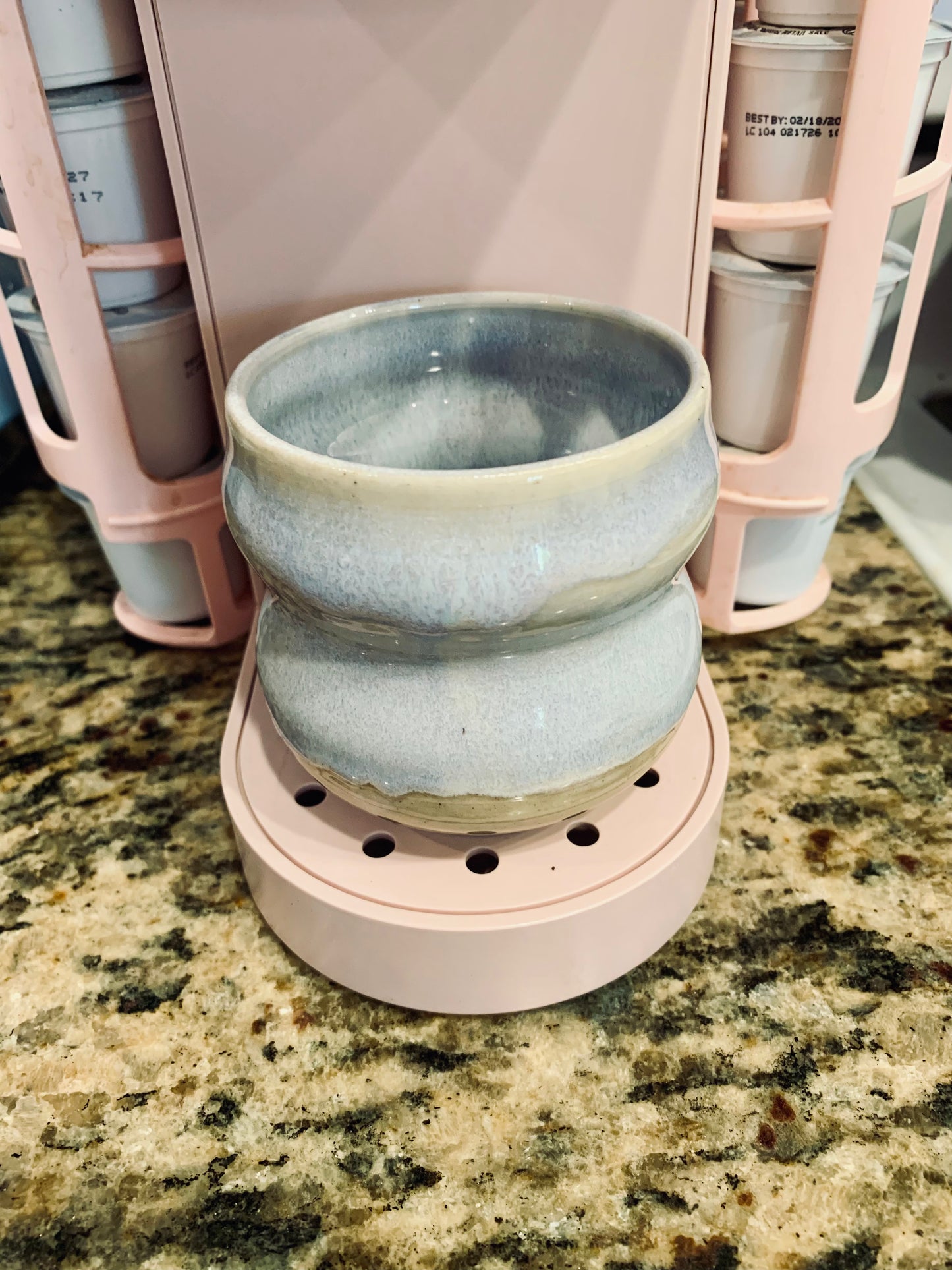 Purple bubble cup
