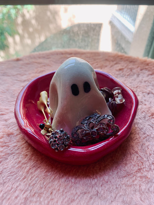 Little ghost trinket dish