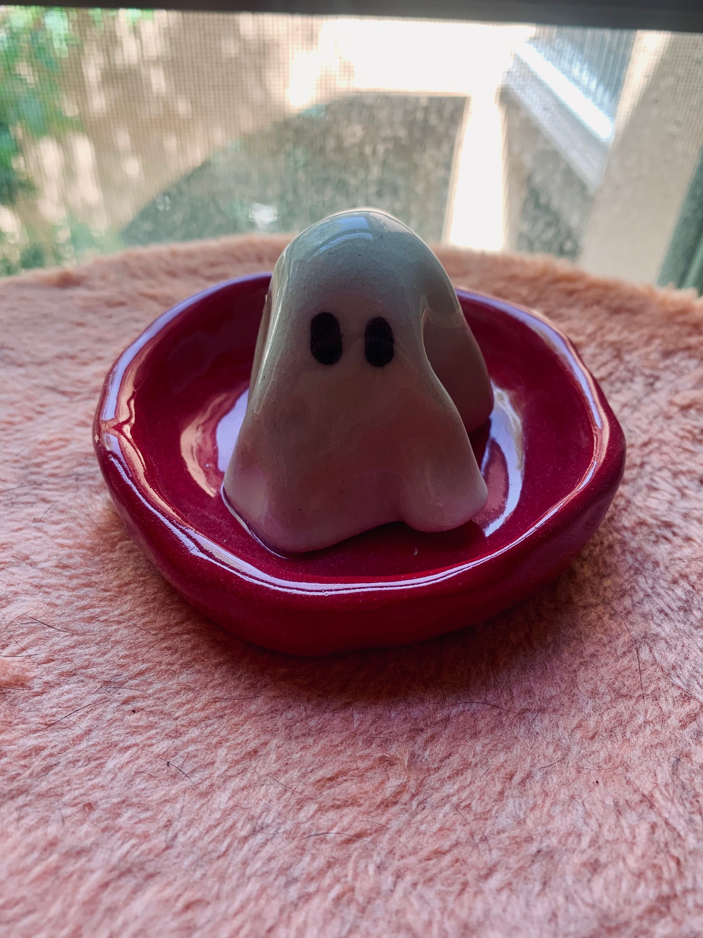 Little ghost trinket dish